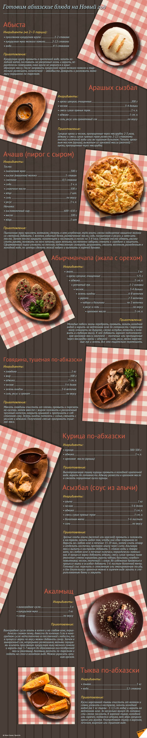 Готовим абхазские блюда на Новый год - Sputnik Абхазия