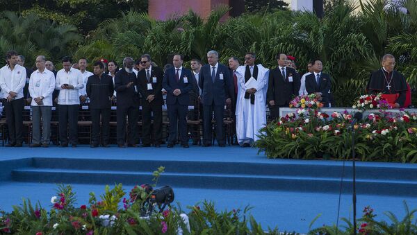 Визит делегации МИД Абхазии во главе с министром Дауром Кове в Республику Никарагуа - Sputnik Абхазия