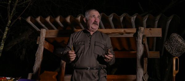 Ажьырныхуа в селе Эшера. Ажьырныхуа в селе Эшера. - Sputnik Абхазия