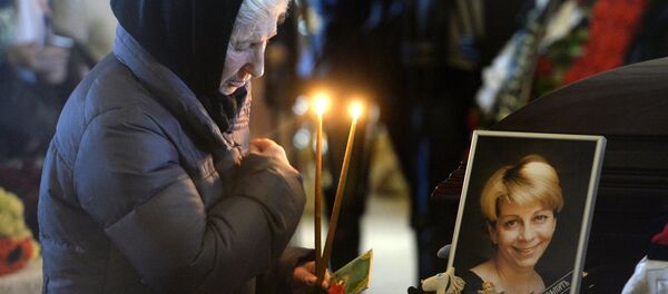 Прощание с погибшими при крушении самолета Ту-154 - Sputnik Абхазия