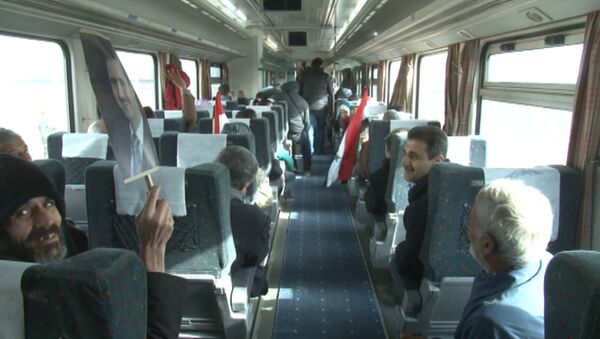 Первый поезд приехал в сирийский Алеппо с начала войны - Sputnik Абхазия