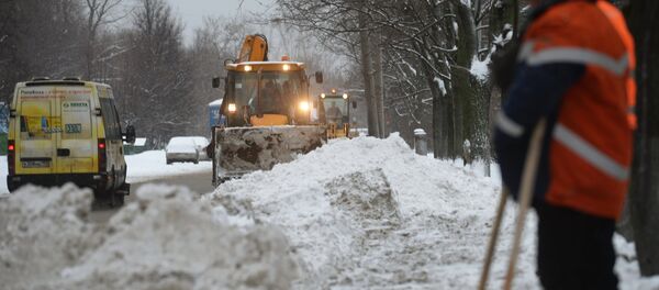 Уборка снега - Sputnik Абхазия