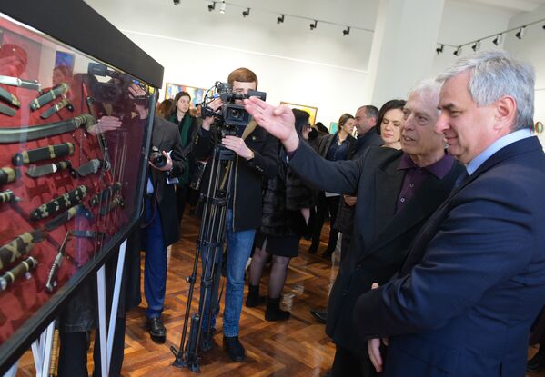 Открытие центрального выставочного зала в Сухуме - Sputnik Абхазия