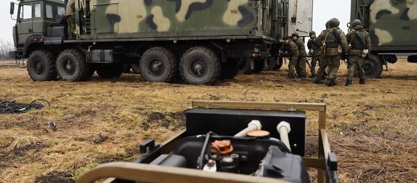 Учения Центра геопространственной информации ЮВО Учения Центра геопространственной информации ЮВО - Sputnik Абхазия