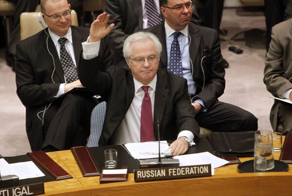 Представитель России при ООН Виталий Чуркин - Sputnik Абхазия