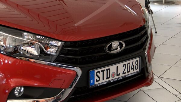 Старт продаж автомобиля Lada Vesta в Германии - Sputnik Абхазия