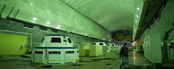 Машинный зал Ингур ГЭС Машинный зал Ингур ГЭС - Sputnik Аҧсны