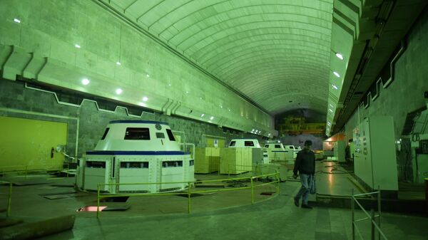 Машинный зал Ингур ГЭС - Sputnik Аҧсны