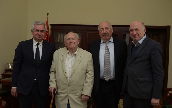 Встреча Рауля Хаджимба с Борисом Лапиным - Sputnik Аҧсны
