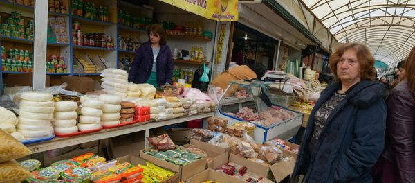 Сухумский центральный рынок - Sputnik Абхазия