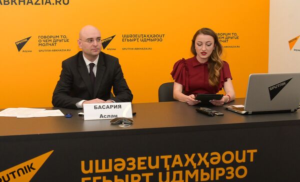 Пресс-конференция РУП Черноморэнерго в Sputnik Абхазия - Sputnik Абхазия
