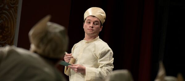 Фазиль Искандер иҩымҭа Ажьақәеи арқьымаҭқәеи иалху аспектакль апремиера мҩаԥысит - Sputnik Аҧсны