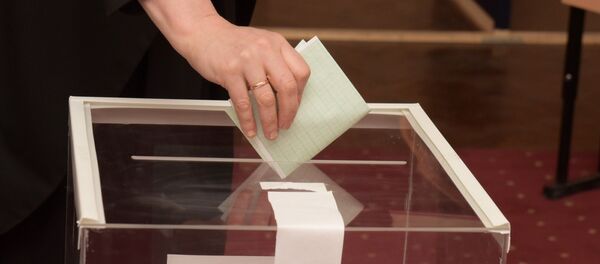 Голосование на избирательном участке - Sputnik Абхазия