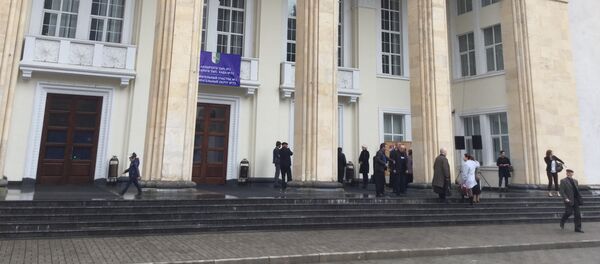 Избирательный участок в Ткуарчале - Sputnik Абхазия