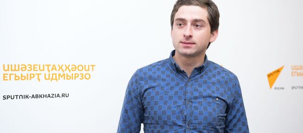 Адырраҭара Аспорт адунеи амҩаԥгаҩ, ажурналист Адгәыр Гәынба - Sputnik Аҧсны