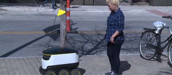 Робот-доставщик - Sputnik Абхазия