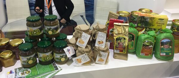Абхазская продукция на международной выставке MITT - Sputnik Абхазия