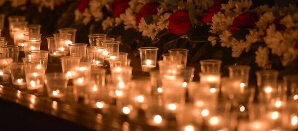 Зажжение свечей в память мартовской операции - Sputnik Абхазия