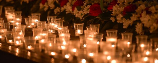 Зажжение свечей в память мартовской операции - Sputnik Абхазия