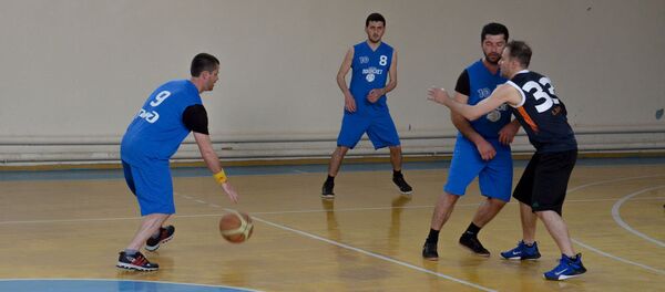 Матч чемпионата Абхазии по баскетболу - Sputnik Абхазия