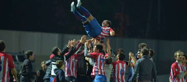 Команда нового Афона афон победители и обладатель суперкубка Абхазии Команда нового Афона афон победители и обладатель суперкубка Абхазии - Sputnik Абхазия