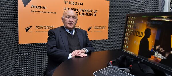 Аԥсны Жәлар Реизара аиҳабы Валери Кәарҷиа. - Sputnik Аҧсны