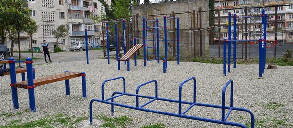 Спортивная площадка Спортивная площадка - Sputnik Абхазия