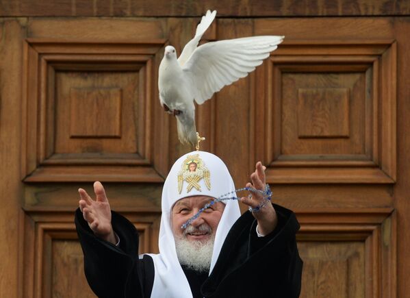 Патриаршее служение в праздник Благовещения Пресвятой Богородицы - Sputnik Абхазия