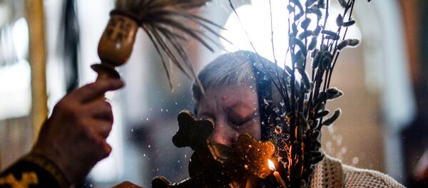 Вербное воскресенье в городах России - Sputnik Абхазия