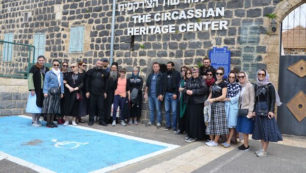 Абхазские паломники посетили черкесскую общину в Израиле - Sputnik Абхазия