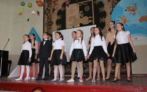 День космонавтики в шестой средней школе - Sputnik Абхазия
