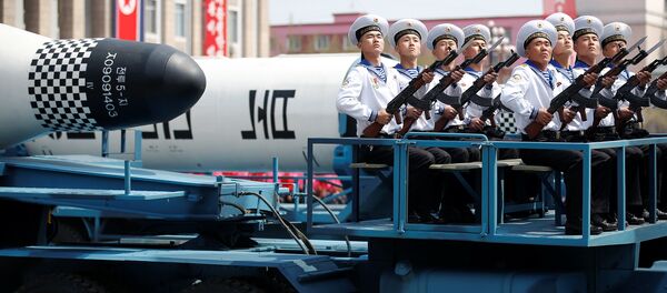 Военный парад в Пхеньяне - Sputnik Абхазия