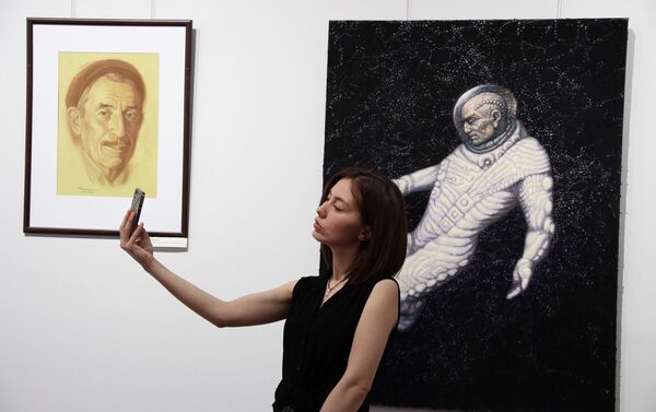 Выставка художника Адгура Ампар - Sputnik Абхазия