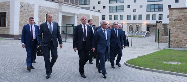 Лавров открыл новый комплекс посольства России в Сухуме - Sputnik Абхазия