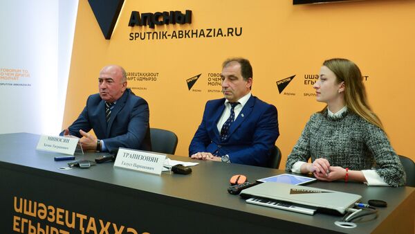 Пресс-конференция ко дню памяти жертв геноцида в Армении - Sputnik Абхазия