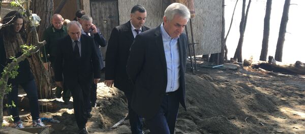 Рауль Ҳаџьымба Мысра закәандарыла идыргыло аобиектқәа ргәаҭара дыҟан Рауль Ҳаџьымба Мысра закәандарыла идыргыло аобиектқәа ргәаҭара дыҟан - Sputnik Аҧсны