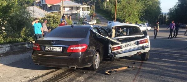 Авария в Гагре - Sputnik Абхазия