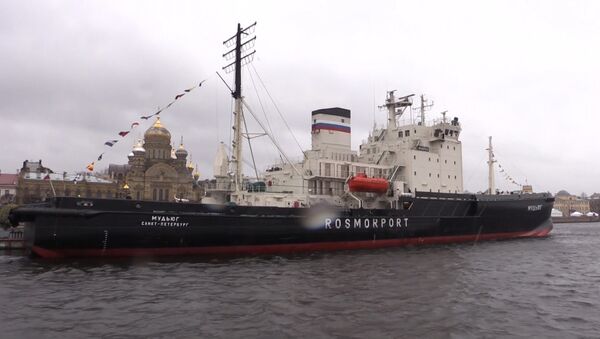 Фестиваль ледоколов проходит в Санкт-Петербурге - Sputnik Абхазия