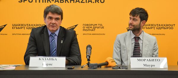 Пресс-конференция Пресс-конференция - Sputnik Абхазия