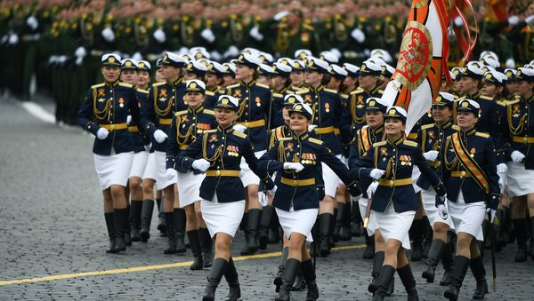 Военный парад, посвящённый 72-й годовщине Победы в ВОВ - Sputnik Абхазия