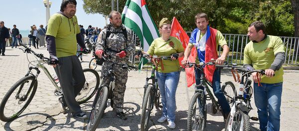 Празднование Дня Победы в Сухуме - Sputnik Аҧсны