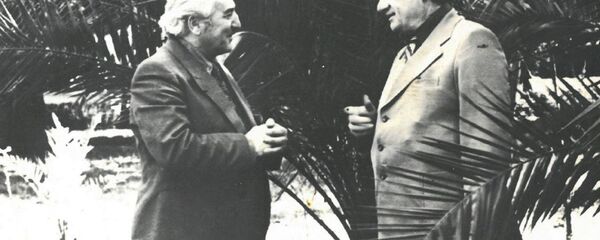 Чичба Алексей Чантович и Баграт Ахматович Багателия - Sputnik Аҧсны