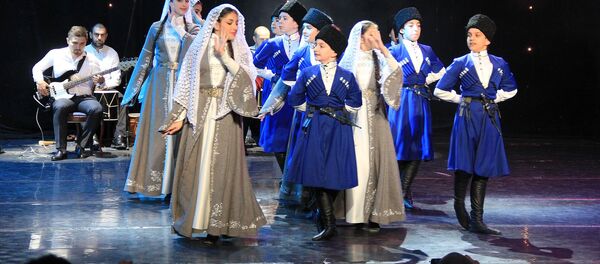 Юбилейный концерт ансамбля Амцабз Юбилейный концерт ансамбля Амцабз - Sputnik Абхазия