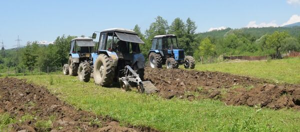 Министерство сельского хозяйства Абхазии продолжает весенне-полевые работы в районах республики. Министерство сельского хозяйства Абхазии продолжает весенне-полевые работы в районах республики. - Sputnik Абхазия