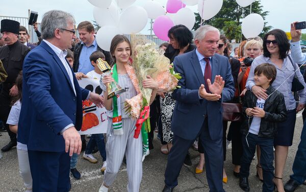 Валерия Адлейба вернулась в Абхазию - Sputnik Абхазия