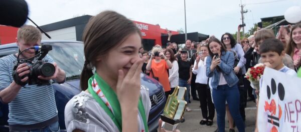 Жизнь, как сон: Абхазия встречала победительницу Ты супер! Валерию Адлейба Жизнь, как сон: Абхазия встречала победительницу Ты супер! Валерию Адлейба - Sputnik Абхазия