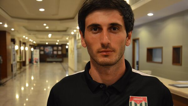 Вратарь Инал Кацба назван лучшим игроком матча Абхазия - Южная Осетия - Sputnik Абхазия