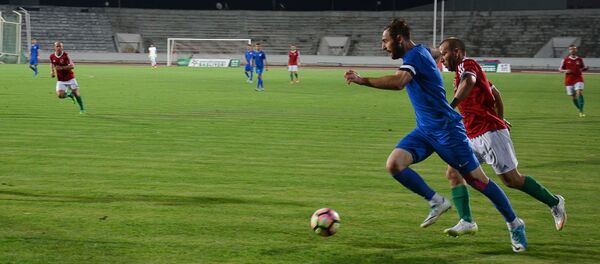 Чемпионат по футболу Conifa на Северном Кипре. Матч между сборной Абхазии и Карпаталией Чемпионат по футболу Conifa на Северном Кипре. Матч между сборной Абхазии и Карпаталией - Sputnik Аҧсны