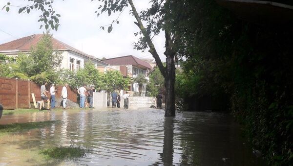 Архивное фото наводнения - Sputnik Абхазия