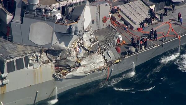 Инцидент с эсминцем США у берегов Японии - Sputnik Абхазия